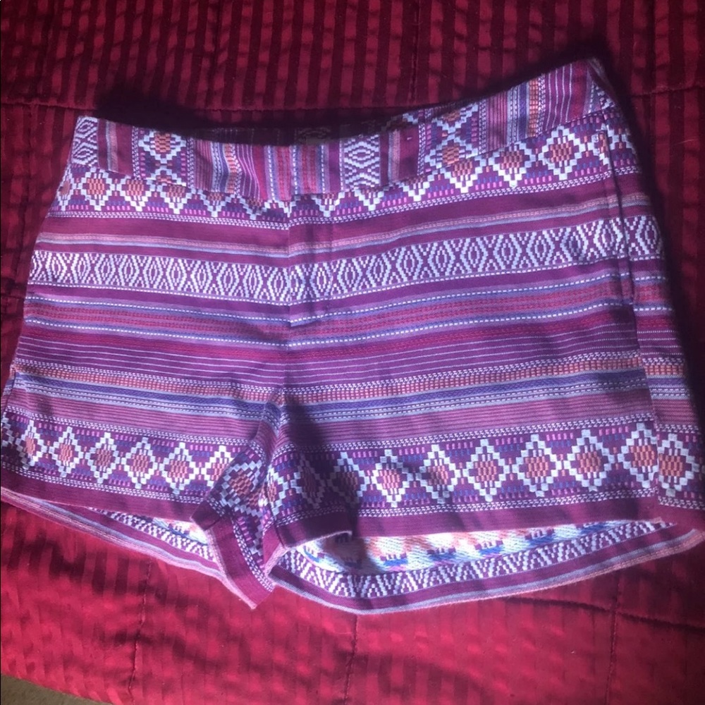 Merona Aztec design shorts size 10